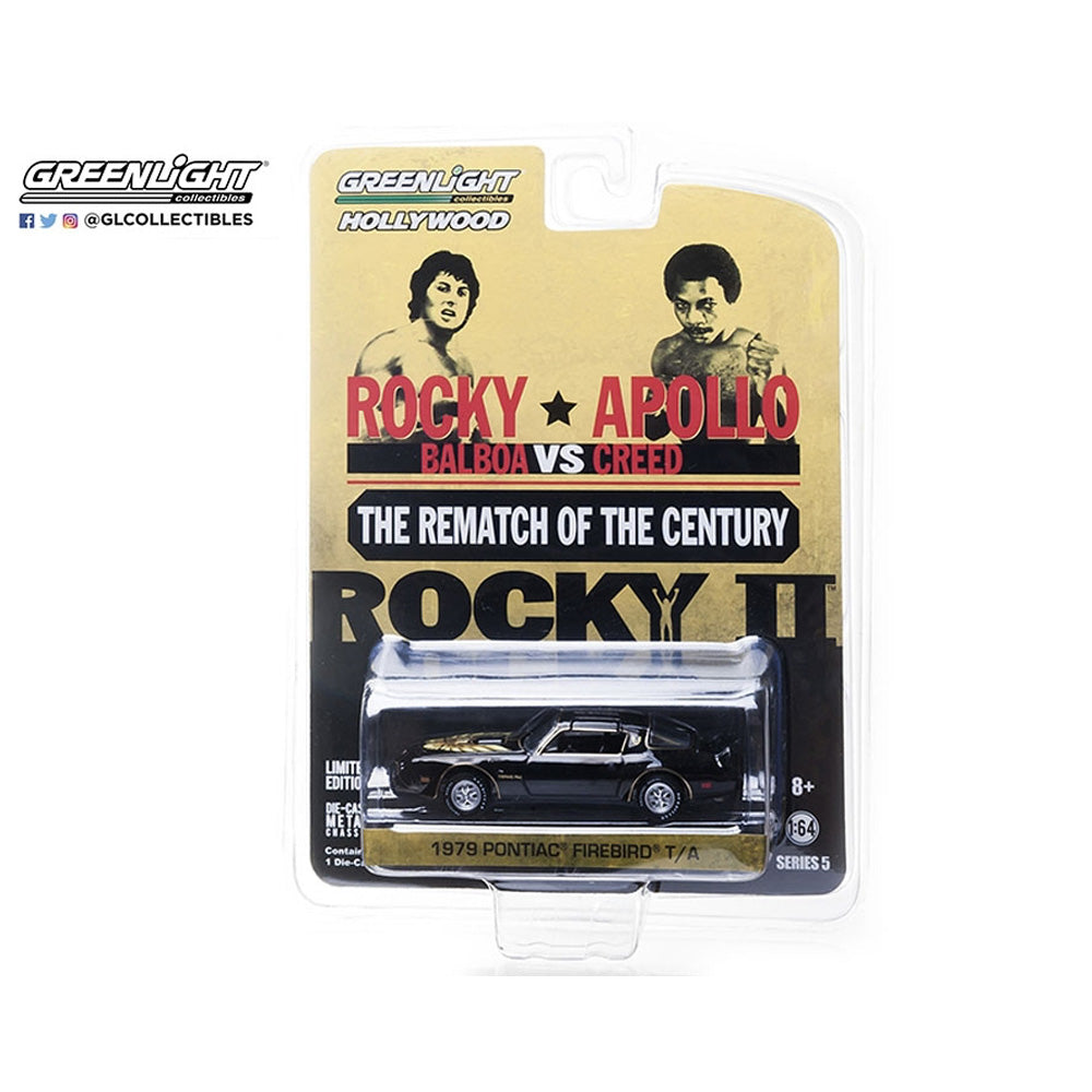 Greenlight Rocky II 1979 Pontiac Firebird Trans Am 1:64 Diecast Car