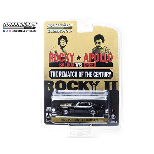 Greenlight Rocky II 1979 Pontiac Firebird Trans Am 1:64 Diecast Car
