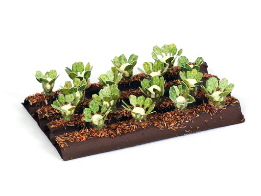 GAUGEMASTER Cauliflower Plants (16) GM1621 OO Gauge