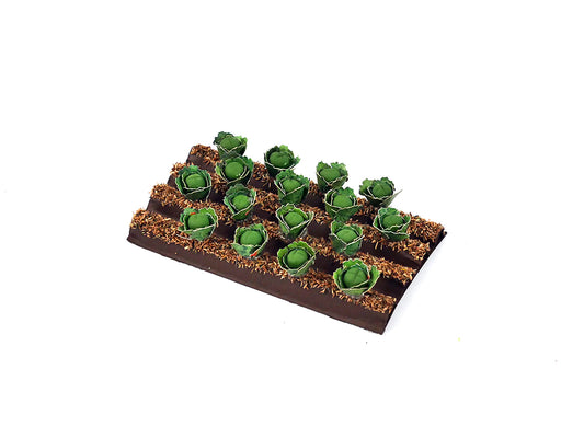 GAUGEMASTER White Cabbage Plants (16) GM1622 OO Gauge