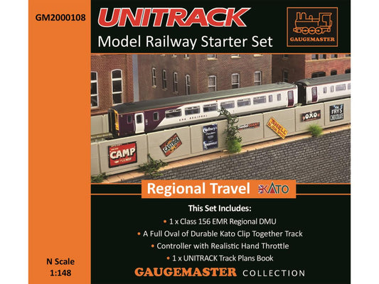 Gaugemaster Regional Travel Premium Train Set GM2000108 TT