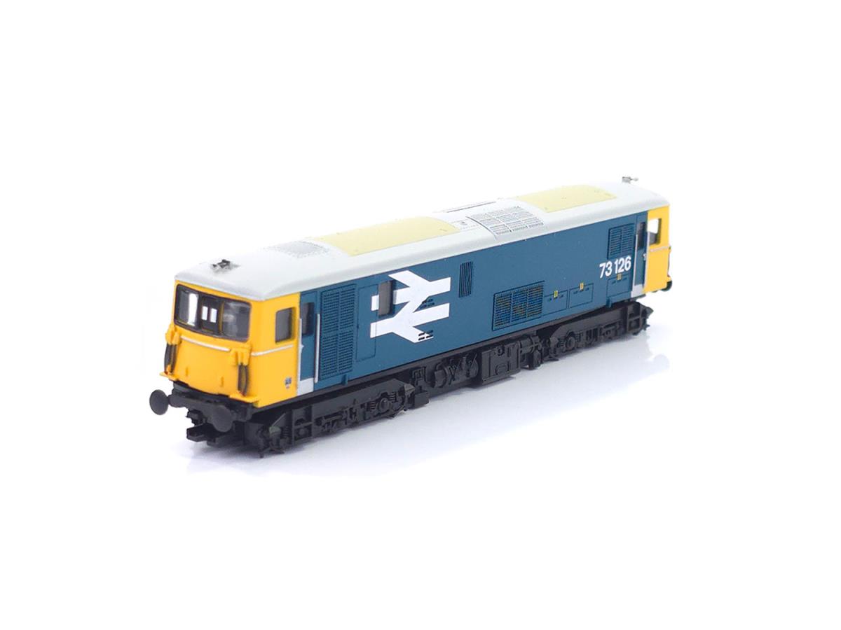 Gaugemaster Class 73 126 BR Large Logo Blue (DCC-Fitted) GM2210208D N