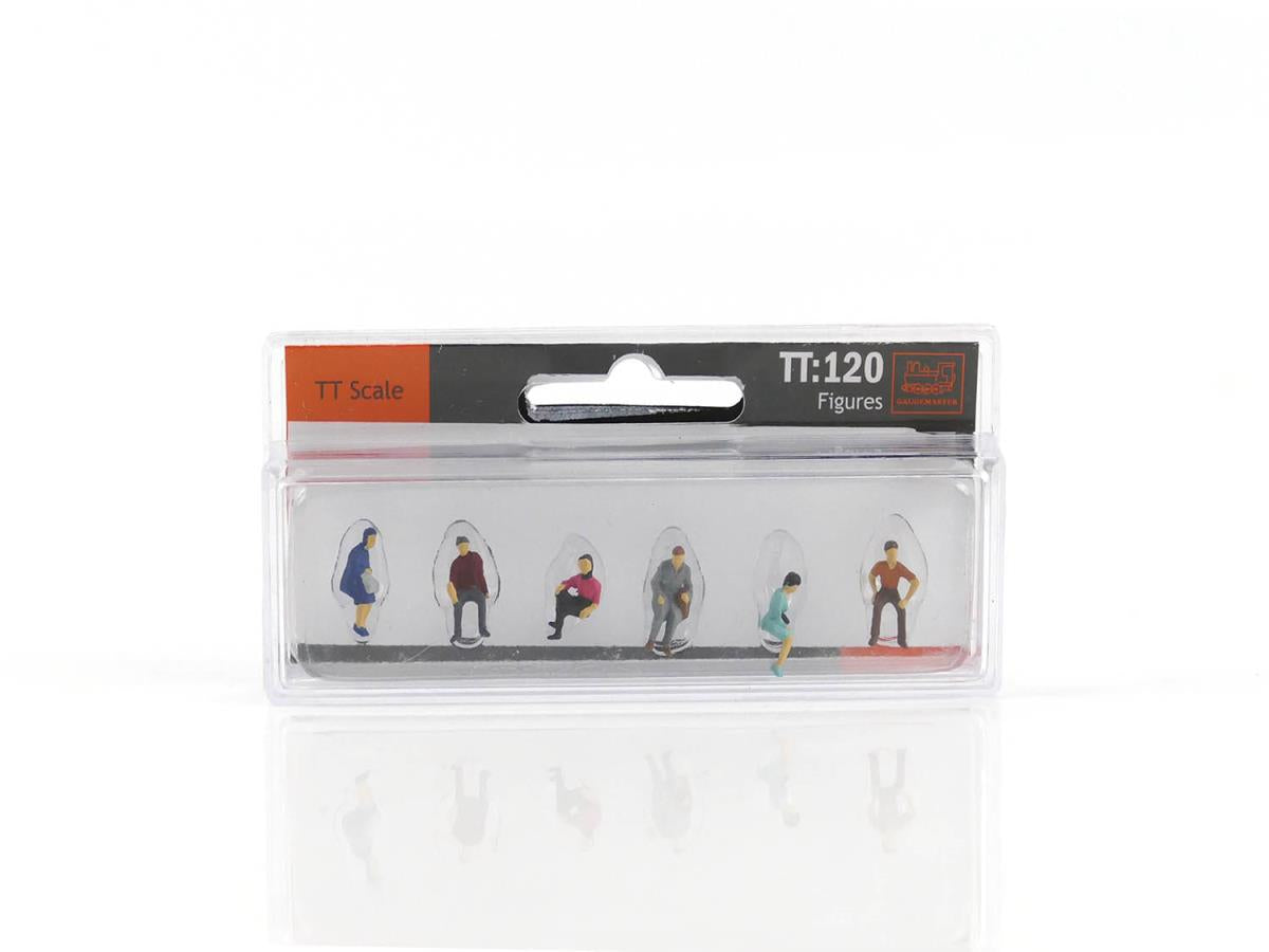 Gaugemaster Sitting People (6) Hobby Figure Set GM3910103 TT