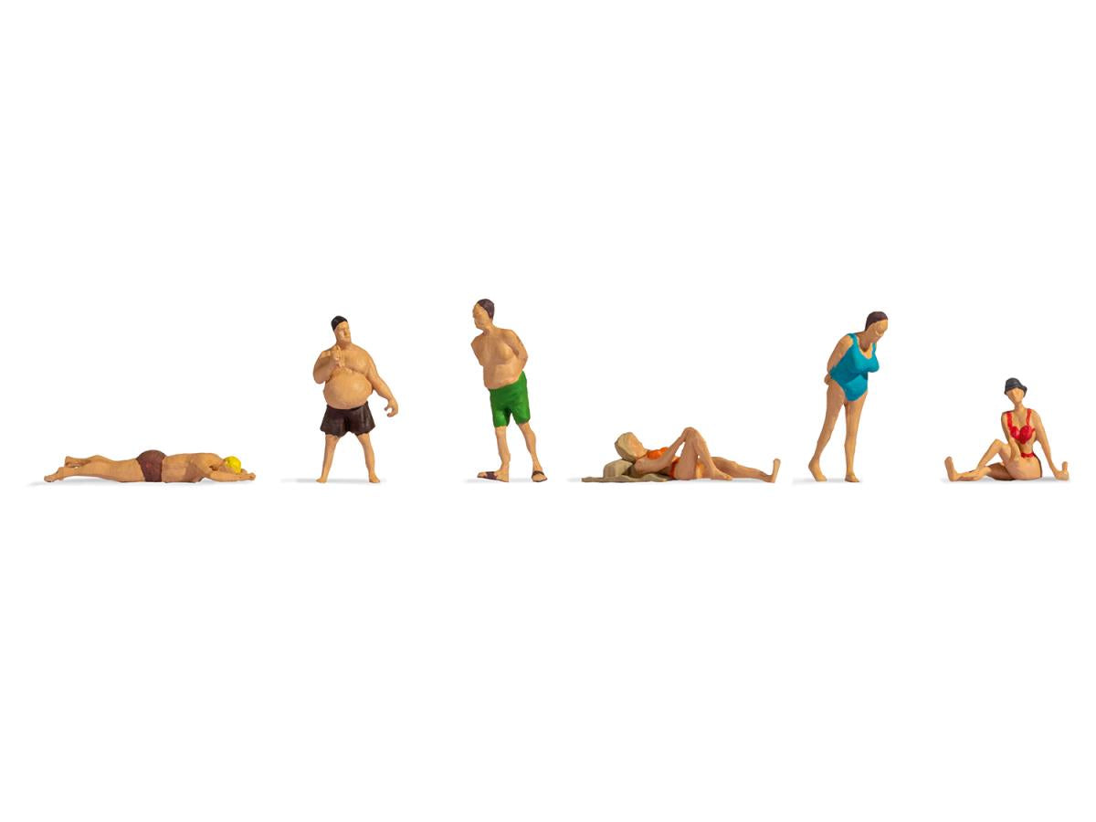Gaugemaster Sunbathers (6) Hobby Figure Set GM3910106 TT