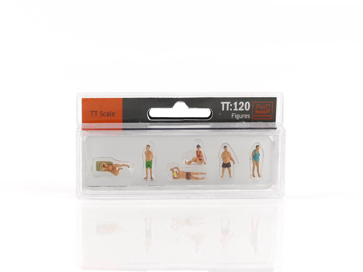 Gaugemaster Sunbathers (6) Hobby Figure Set GM3910106 TT