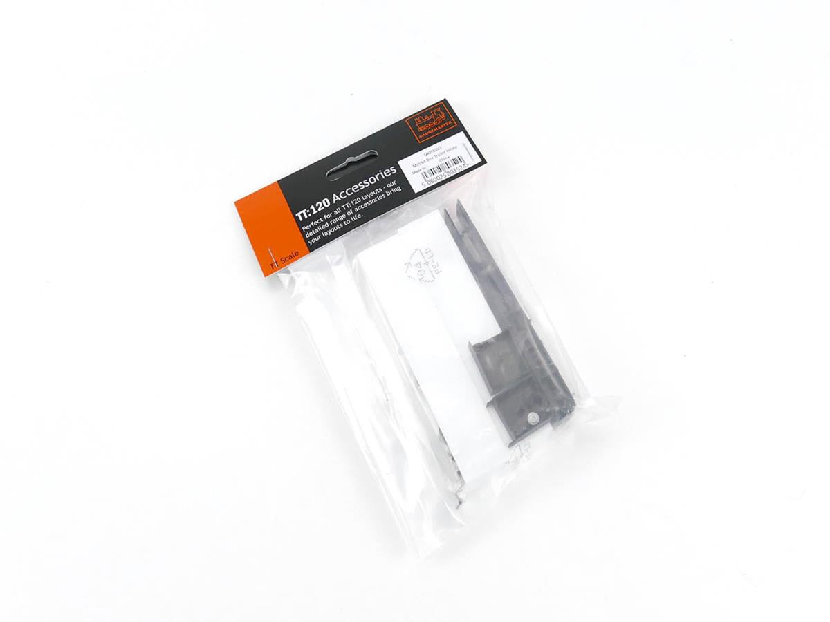 Gaugemaster Minikit Box Trailer White GM3930203 TT