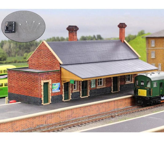 Gaugemaster Fordhampton Station Kit with LED Lighting GM401L OO