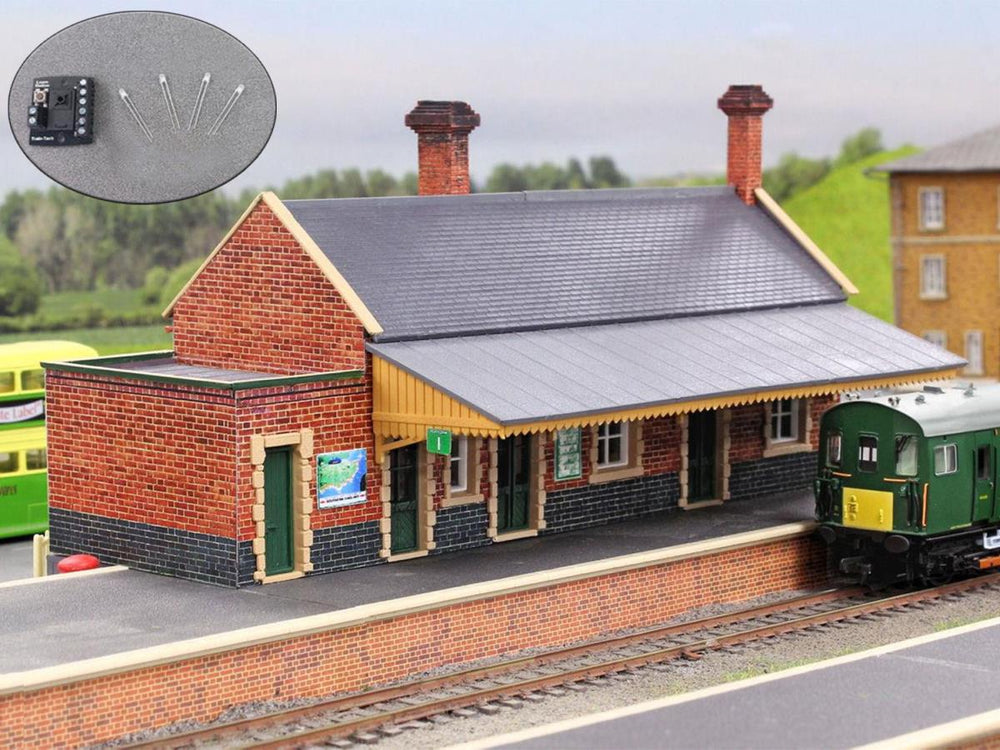 Gaugemaster Fordhampton Station Kit with LED Lighting GM401L OO