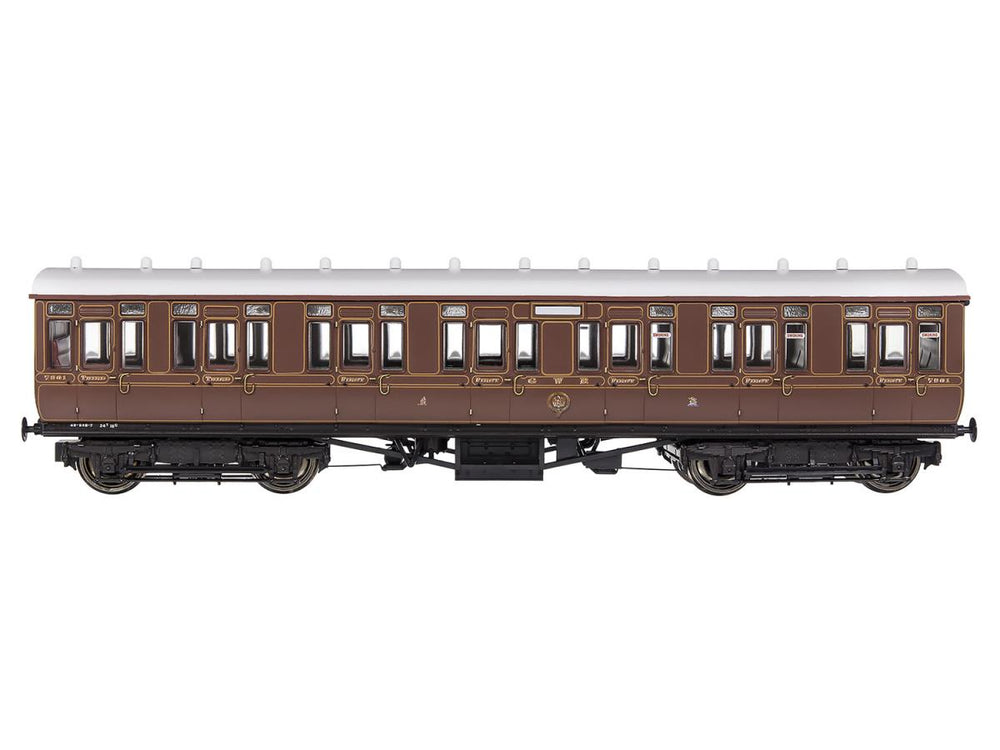 Gaugemaster GWR Toplight Coach Set (3) GWR Lined Crimson Pack B GM4310102