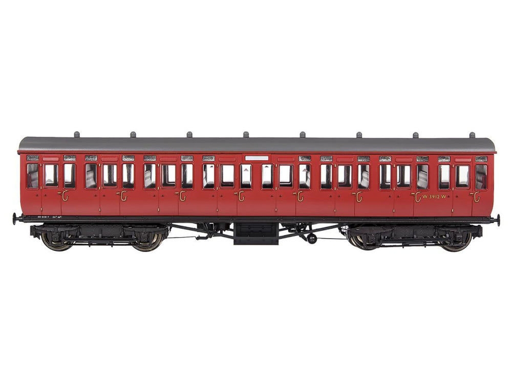 Gaugemaster GWR Toplight Coach Set (3) BR(WR) Maroon Pack B GM4310110 OO