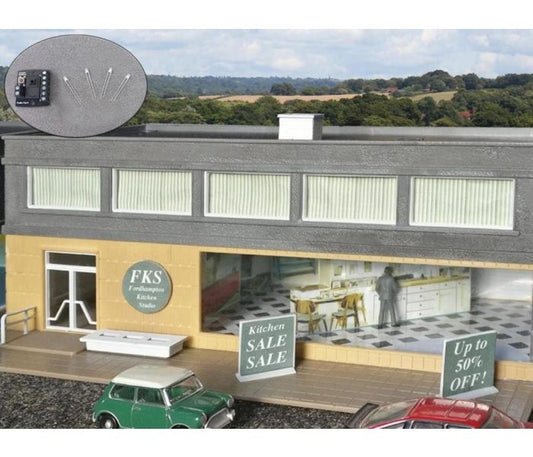 Gaugemaster Fordhampton Furniture Store with LED Lighting GM436L OO