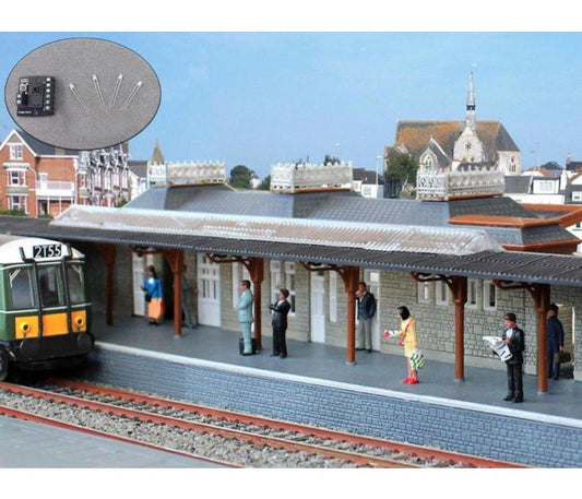 Gaugemaster Teignmouth Station Kit with LED Lighting GM480L OO