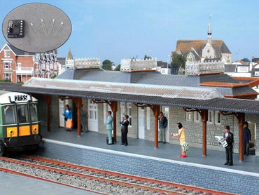 Gaugemaster Teignmouth Station Kit with LED Lighting GM480L OO