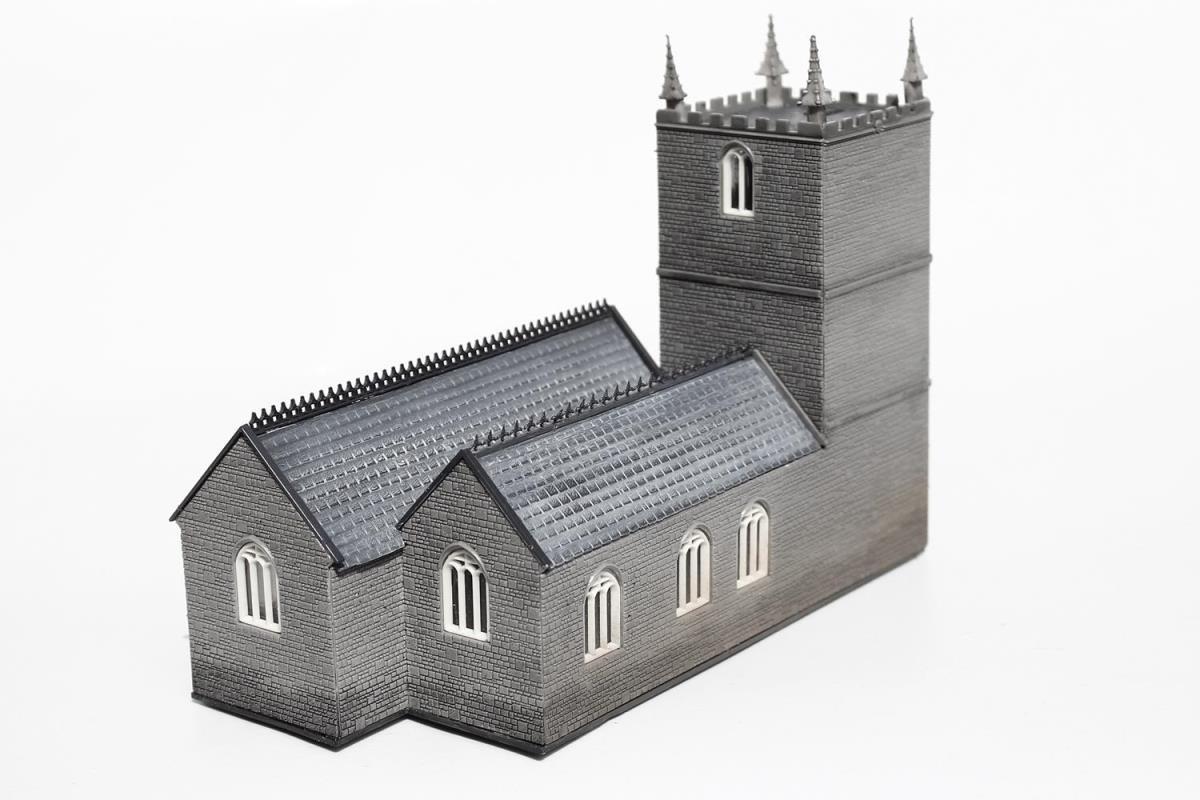 Gaugemaster Fordhampton Church Kit with LED Lighting GM483L OO