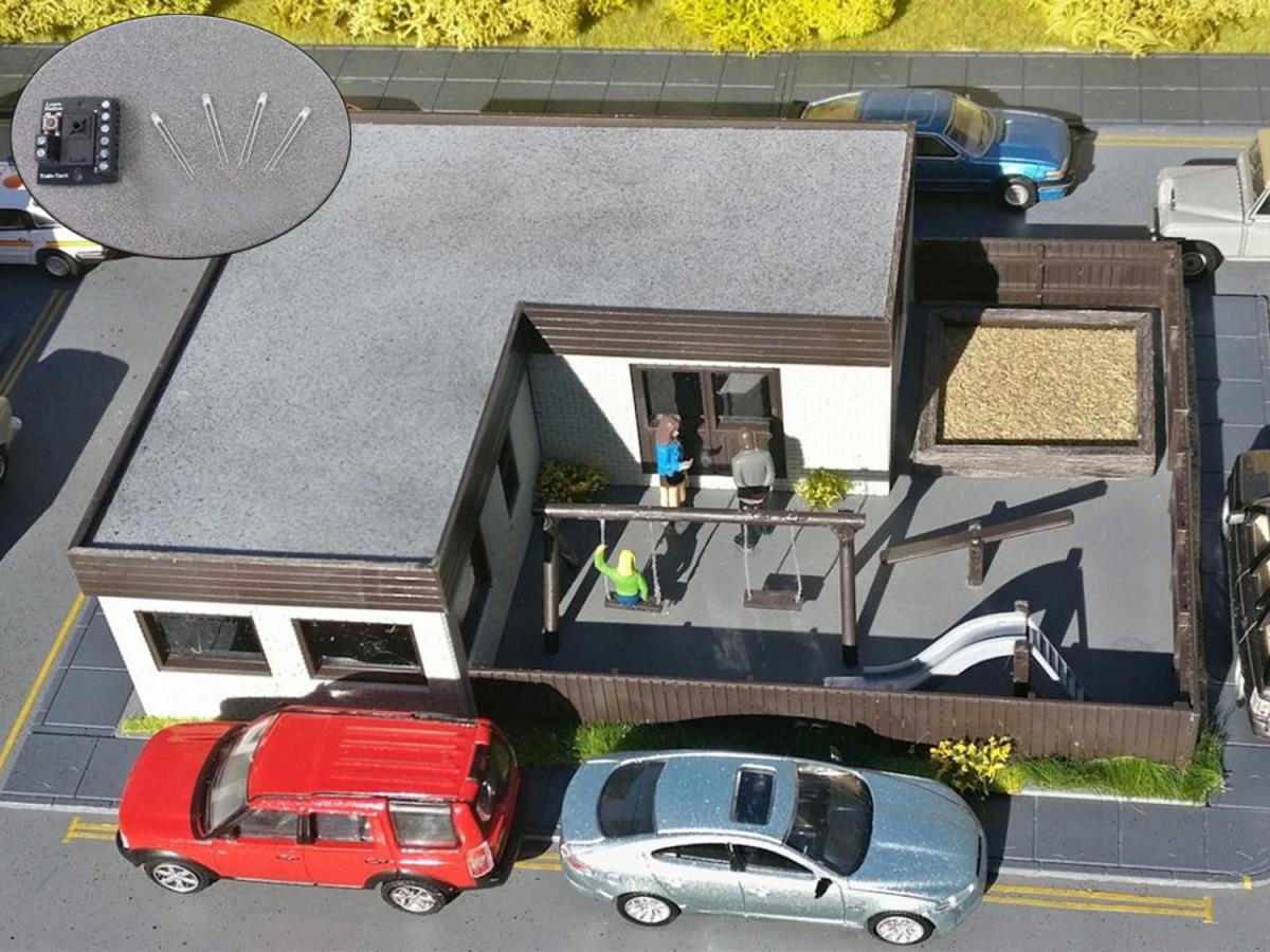 Gaugemaster Fordhampton Infant School Kit with LED Lighting GM485L OO