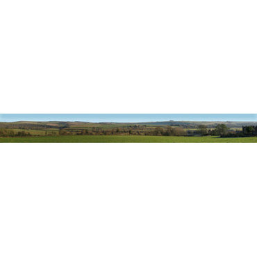 GAUGEMASTER Large Back scene - Countryside (2744 x 304mm) OO Gauge Scenics GM702