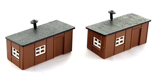 Kestrel Station Yard Huts Kit N Gauge GMKD18