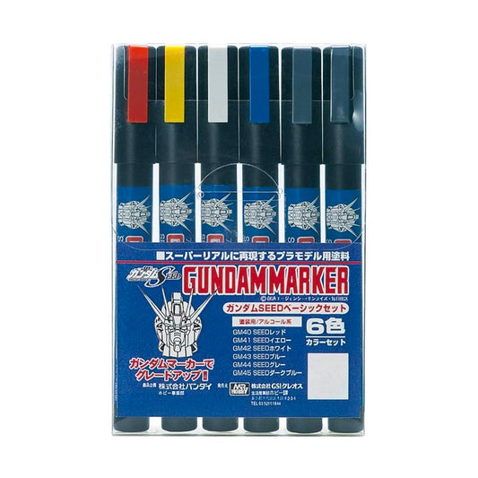 Gundam Markers GMS-109 Seed Basic Set Mr. Hobby GSI Creos