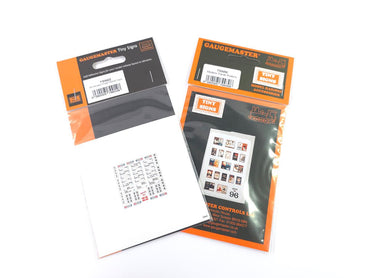 Tiny Signs Modern Signage Set GMTS203 N Gauge