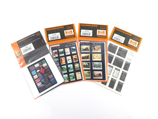 Tiny Signs LMS Themed Signage Set GMTS706 O Gauge
