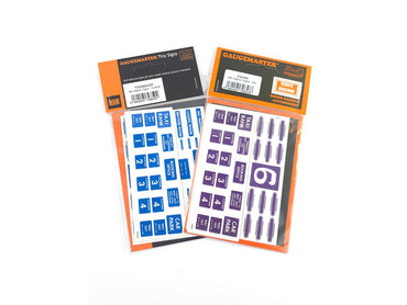 Tiny Signs ER/SCOT Themed Signage Set GMTS708 O Gauge
