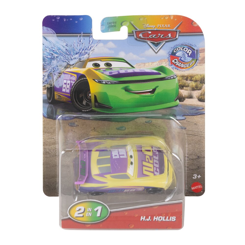 Disney Pixar Cars Color Changers H.J. Hollis 1:55 Vehicle Age 3+ Mattel JKP74