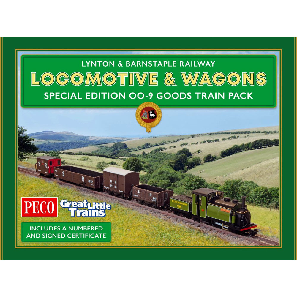 PECO Lynton & Barnstaple Exmoor Pony Goods Train Pack OO9 Gauge GR1004
