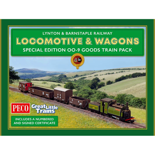 PECO Lynton & Barnstaple Exmoor Pony Goods Train Pack OO9 Gauge GR1004