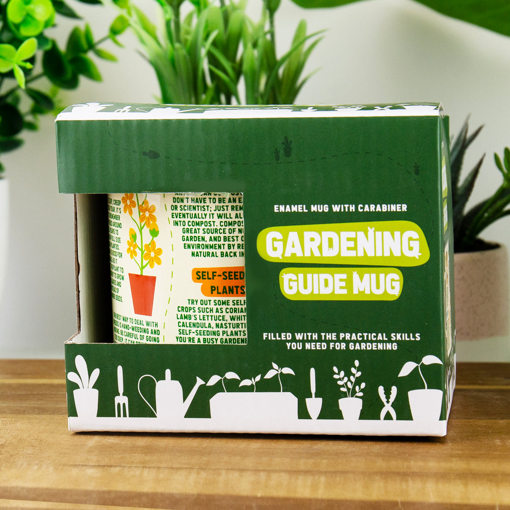 Gift Republic Gardening Guide Enamel Mug