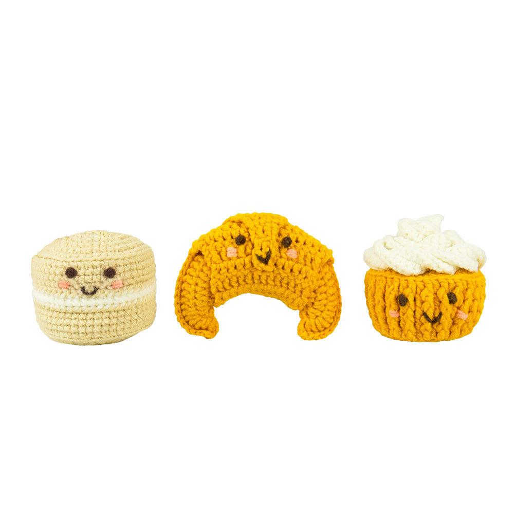 Gift Republic Mini Patisserie DIY Crochet Trio Kit