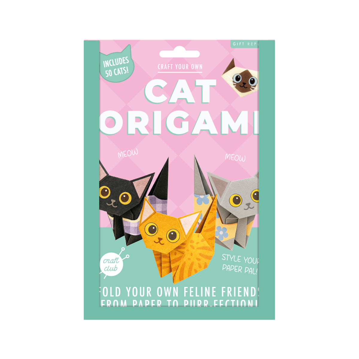 Gift Republic Cat Origami Kit