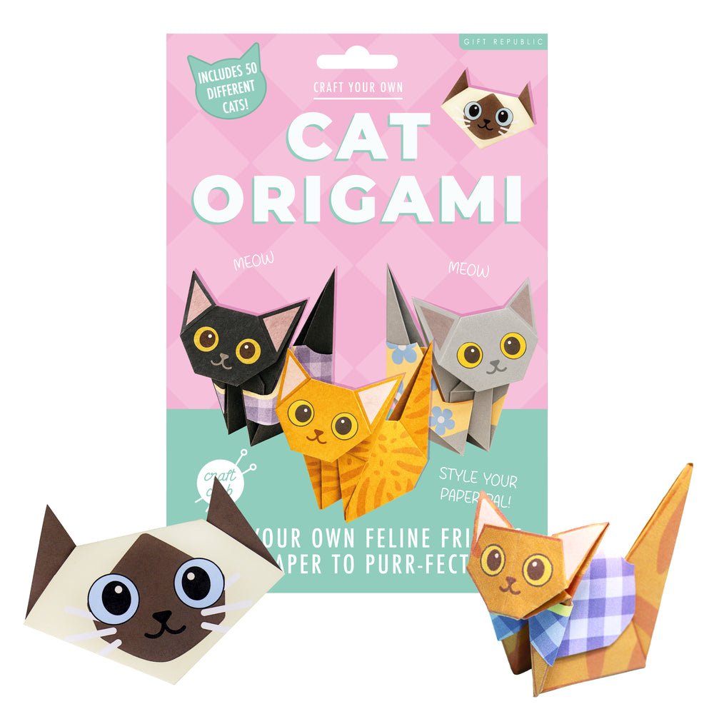 Gift Republic Cat Origami Kit