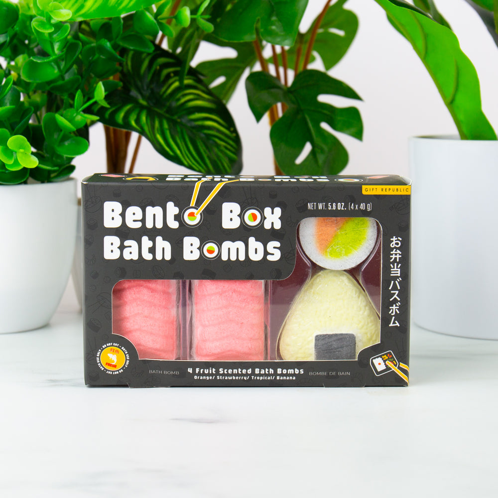 Gift Republic Bento Box Bath Bombs - Set of 4