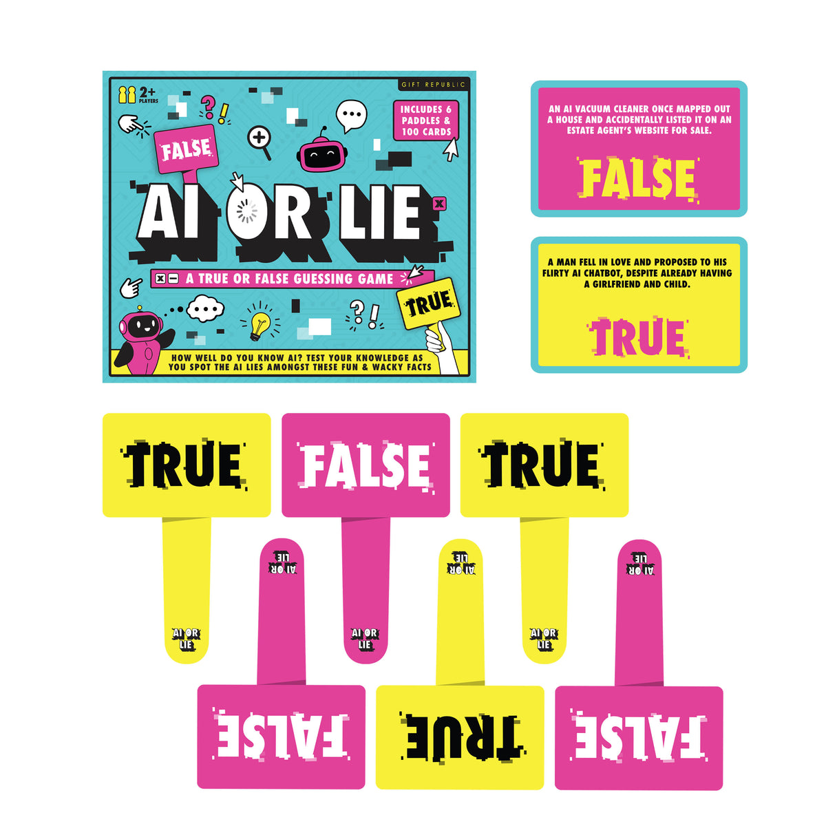 Gift Republic Ai or Lie - True or False Guessing Game