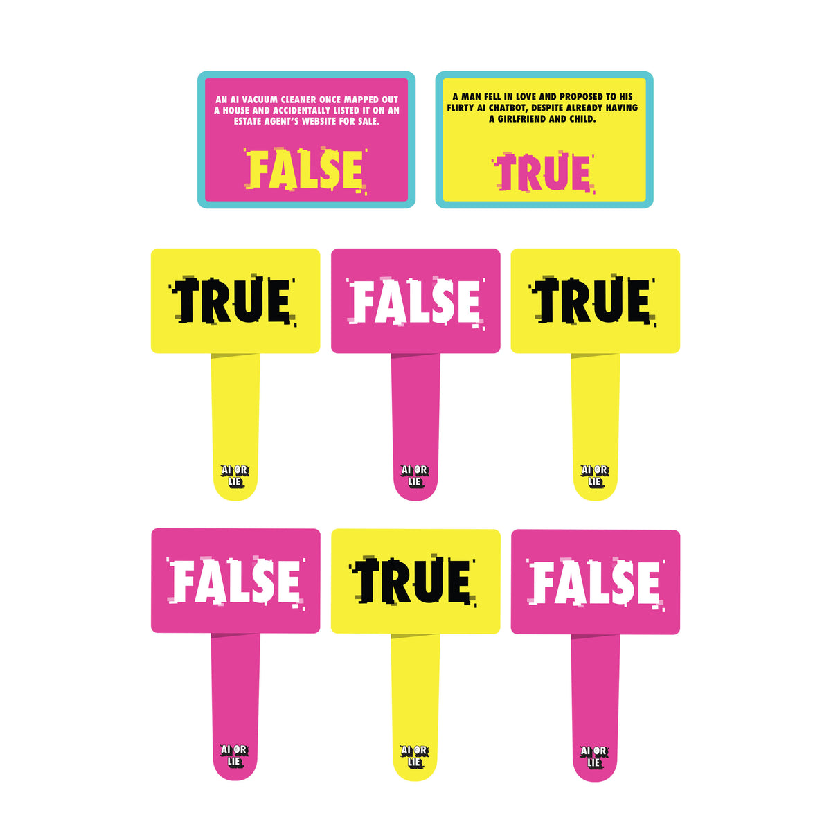 Gift Republic Ai or Lie - True or False Guessing Game