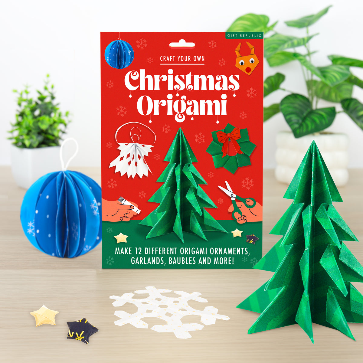 Gift Republic Christmas Origami Kit