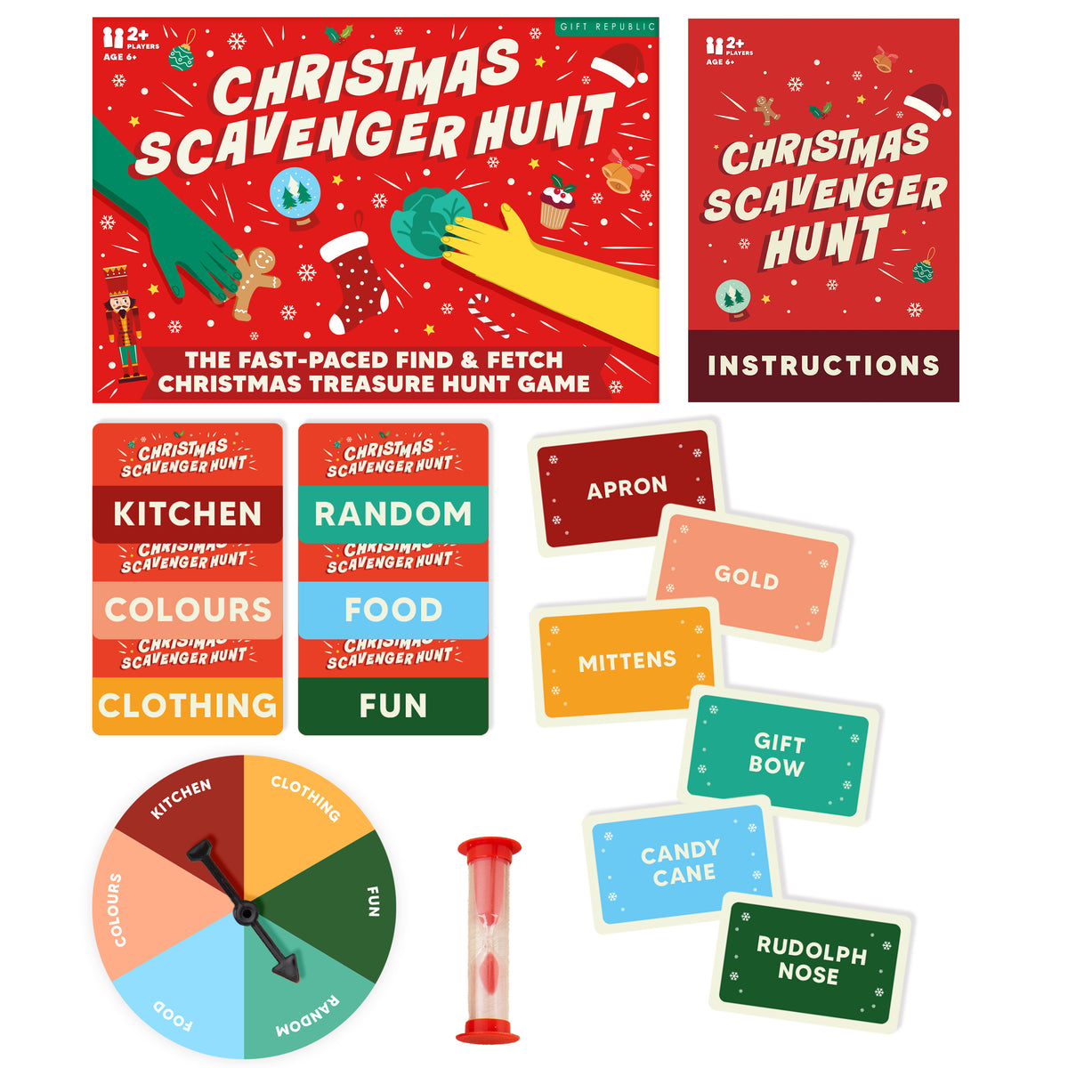 Gift Republic Christmas Scavenger Hunt Game