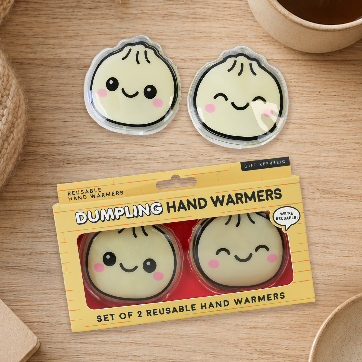 Gift Republic Dumpling Hand Warmers - Set of 2