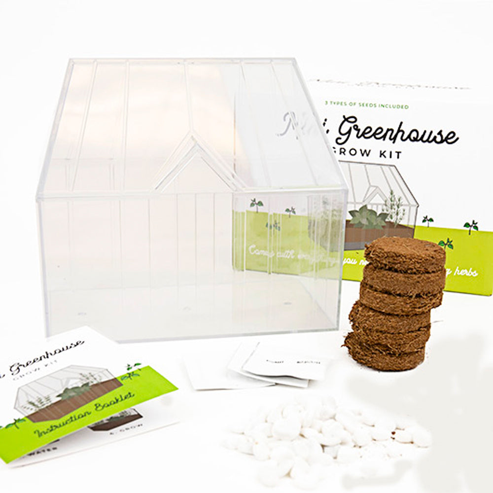 Gift Republic Mini Greenhouse Grow Kit - Ideal Gift