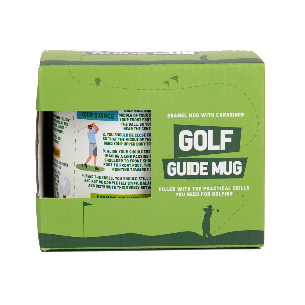 Gift Republic Golf Guide Enamel Mug