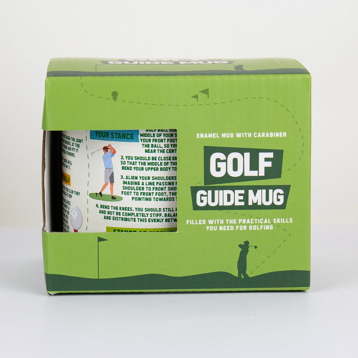 Gift Republic Golf Guide Enamel Mug