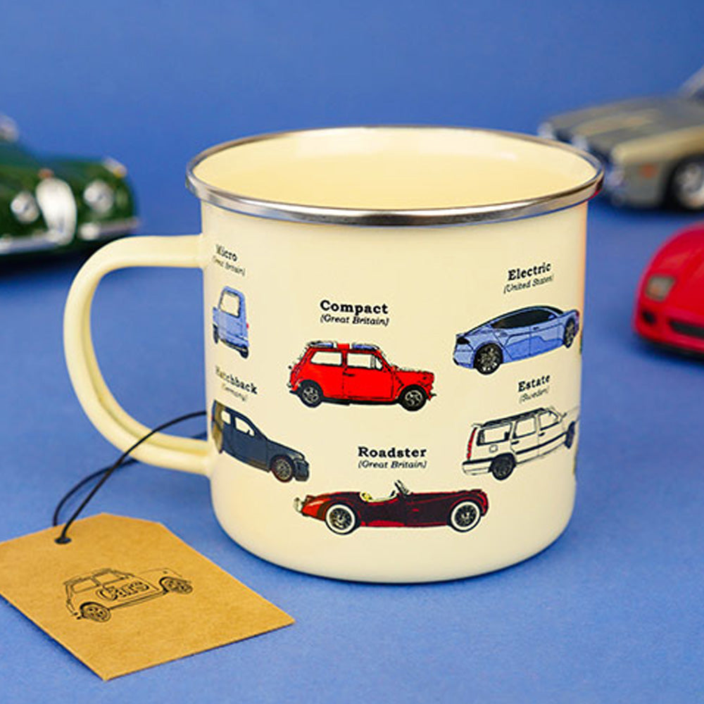 Gift Republic Car Enamel Mug