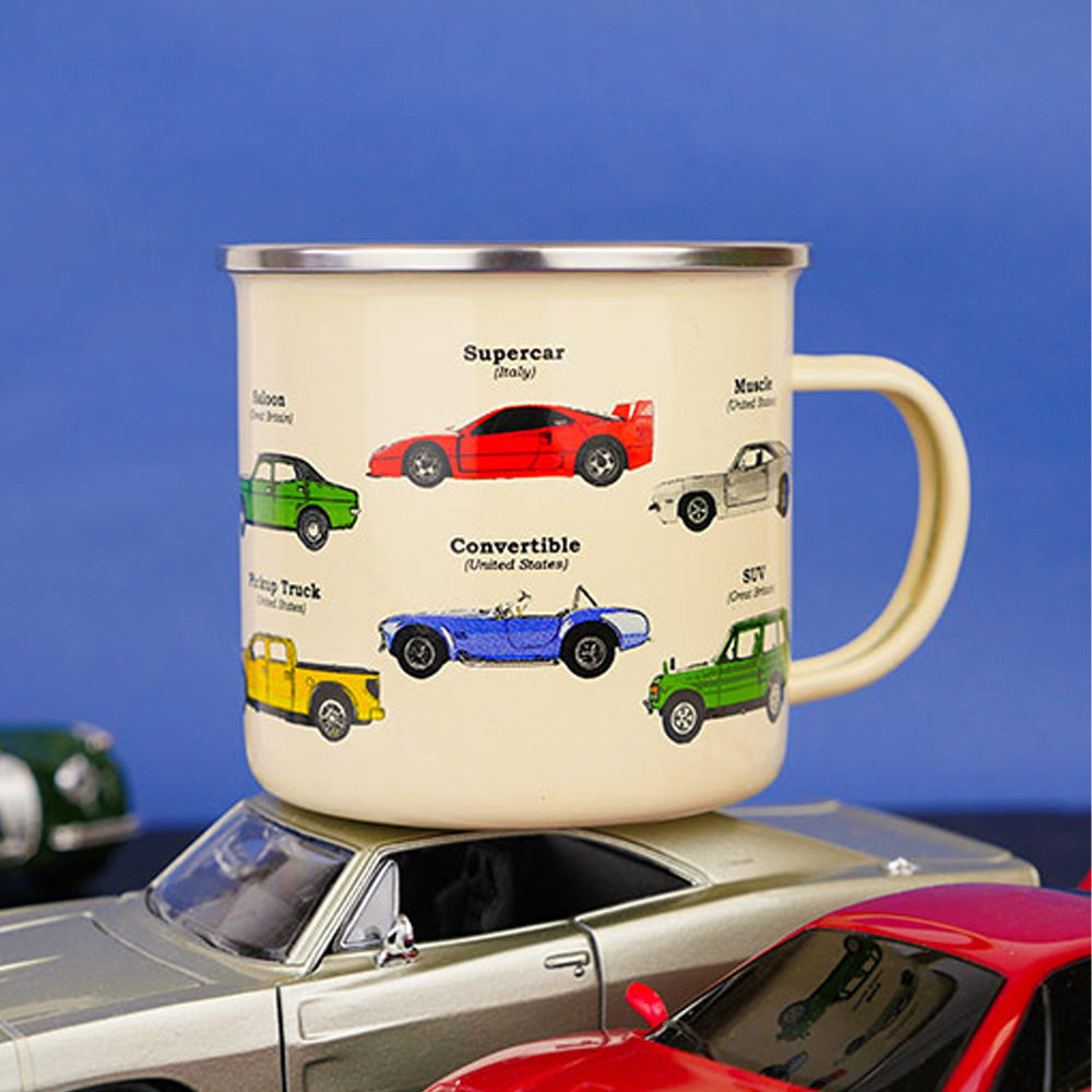 Gift Republic Car Enamel Mug