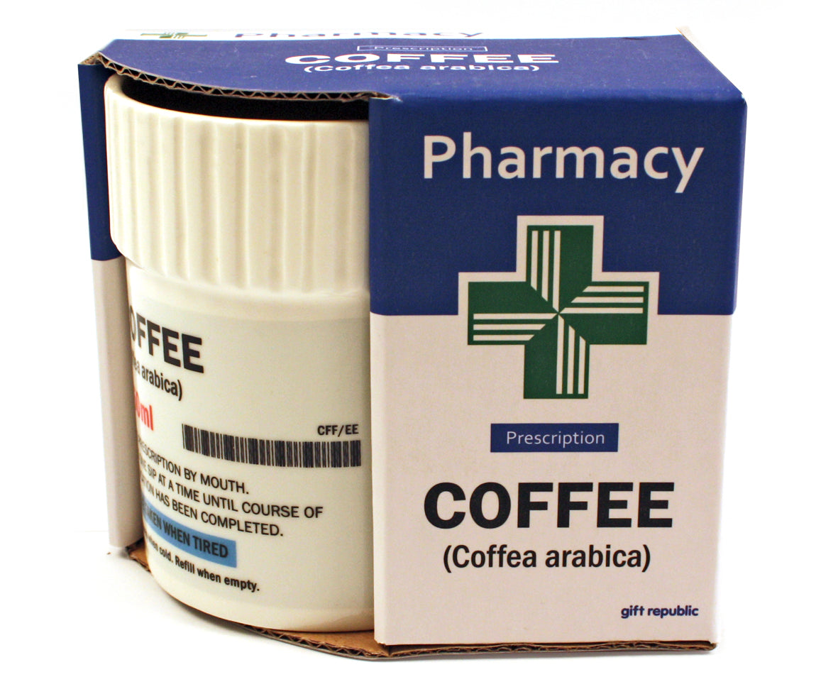 Gift Republic Pill Pot Mug - Coffee