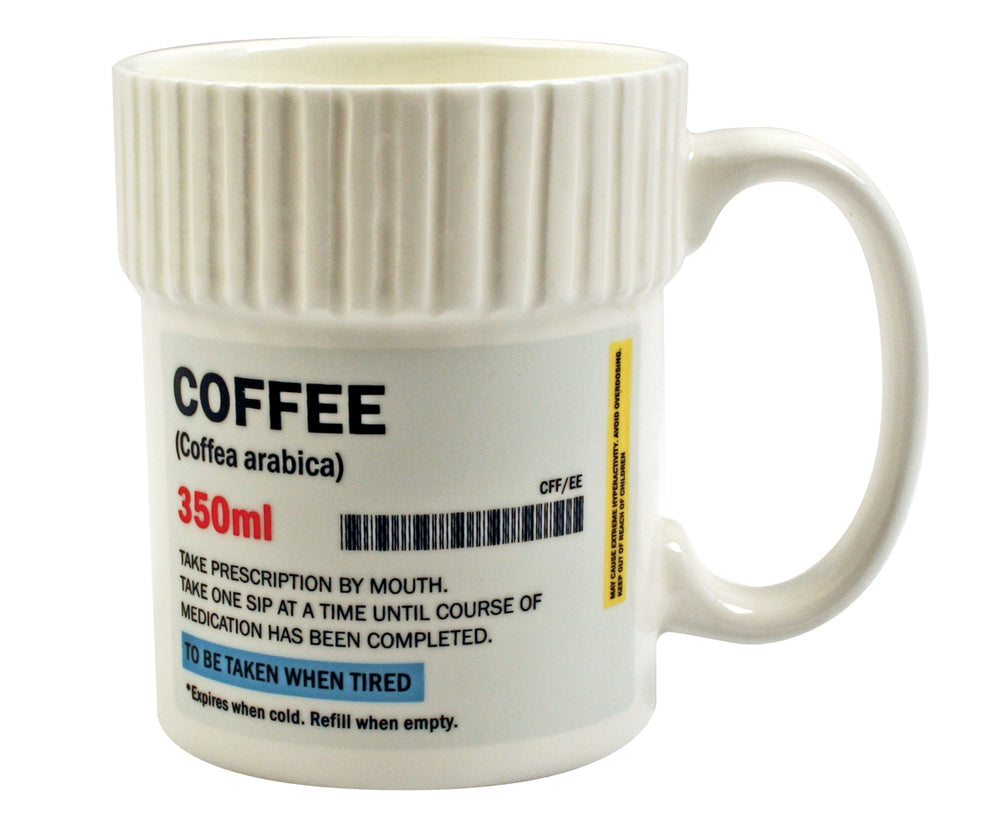 Gift Republic Pill Pot Mug - Coffee
