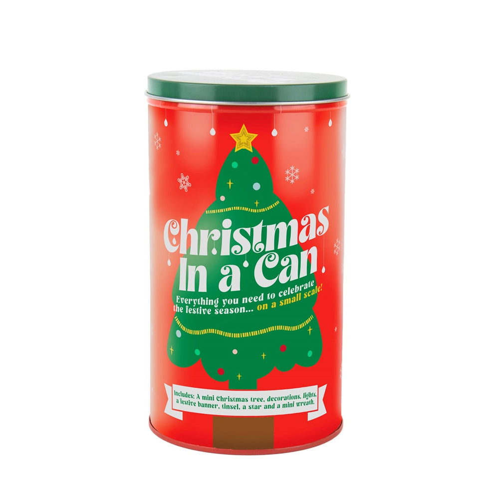 Gift Republic Christmas in a Can - Mini Christmas Tree & Decorations!