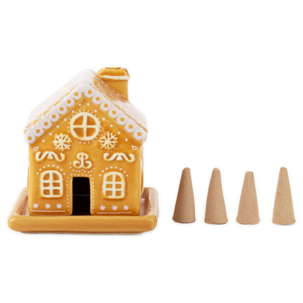 Gift Republic Festive Incense Gingerbread House