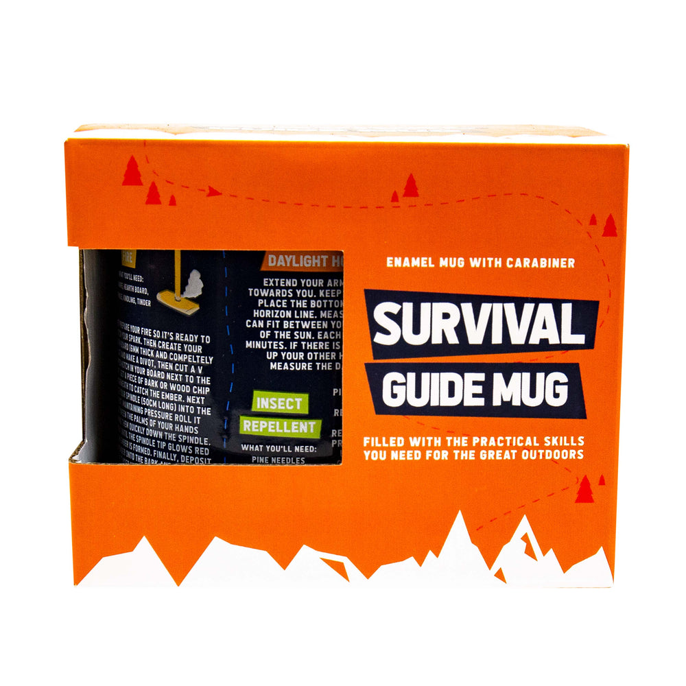 Gift Republic Survival Guide Enamel Mug