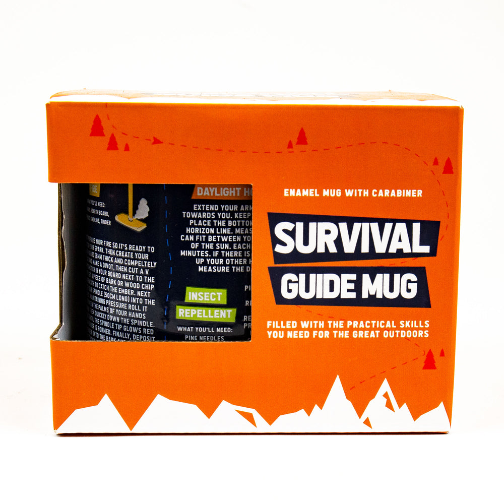 Gift Republic Survival Guide Enamel Mug