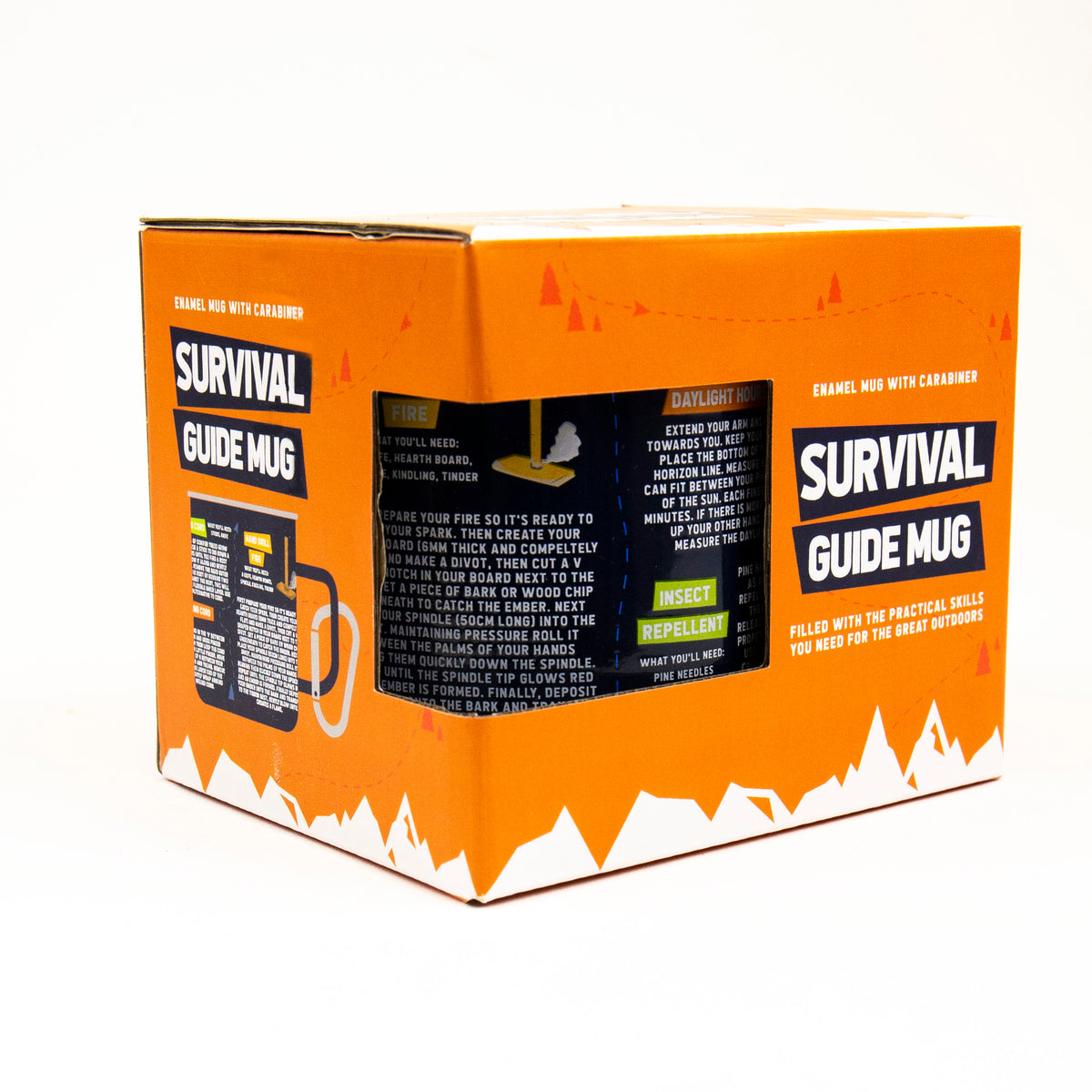 Gift Republic Survival Guide Enamel Mug